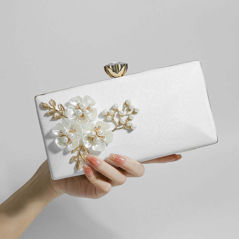 Fashionable Pearl Clutch Bags