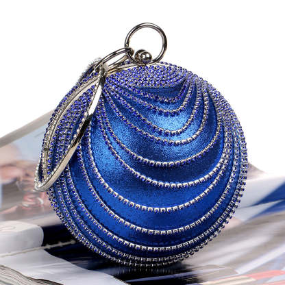 Fashionable Versatile Clutch Bags with Imitation Diamond Tassels