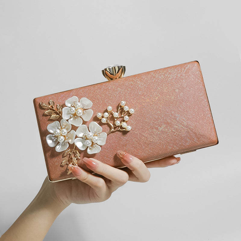 Fashionable Pearl Clutch Bags