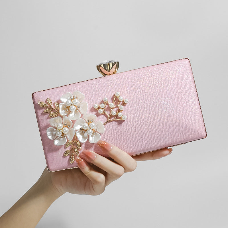 Fashionable Pearl Clutch Bags