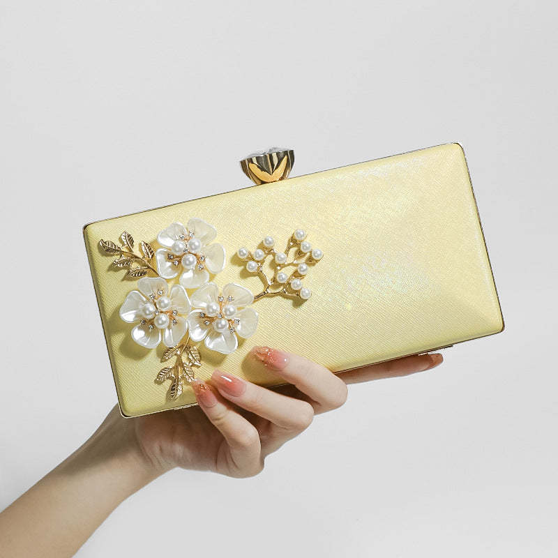 Fashionable Pearl Clutch Bags