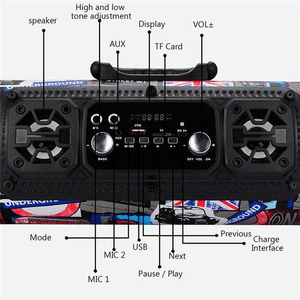 [50% OFF] Wireless Bluetooth Portable High-power Music Barrel Bluetooth Speaker
