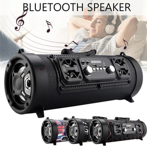 [50% OFF] Wireless Bluetooth Portable High-power Music Barrel Bluetooth Speaker