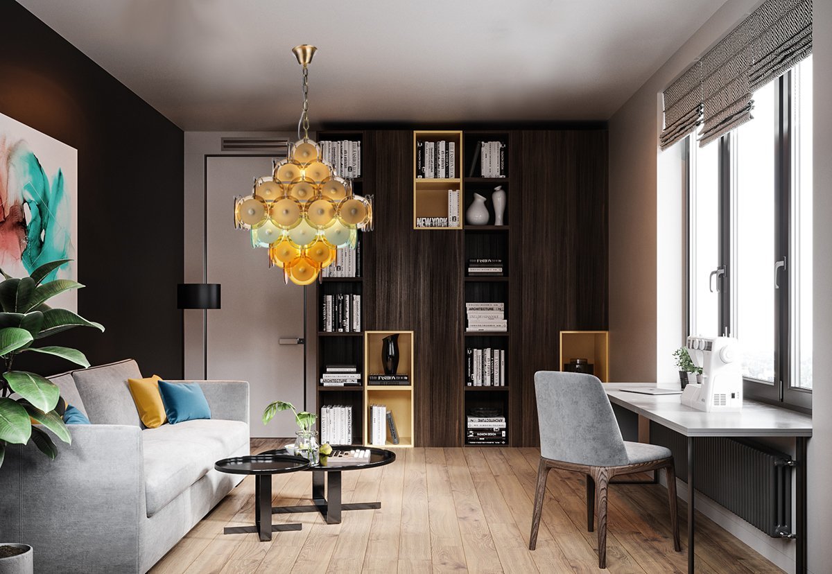 Bettina Round Chandelier-Vancei