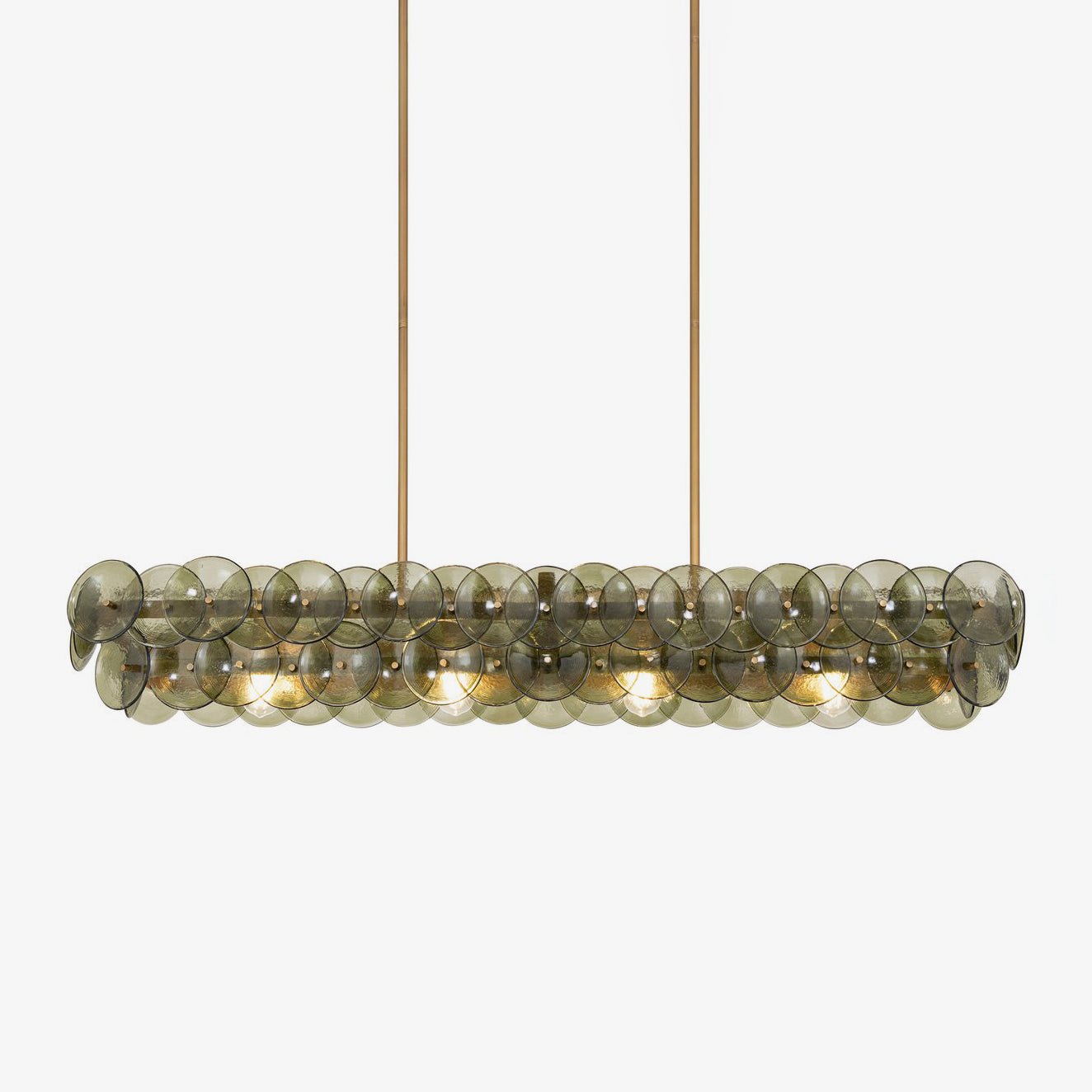 Loren Linear Glass Chandelier