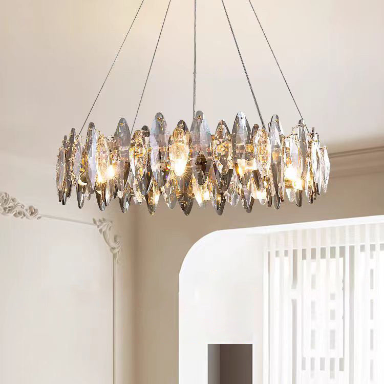 Flor Crystal  Round Chandelier-Vancei