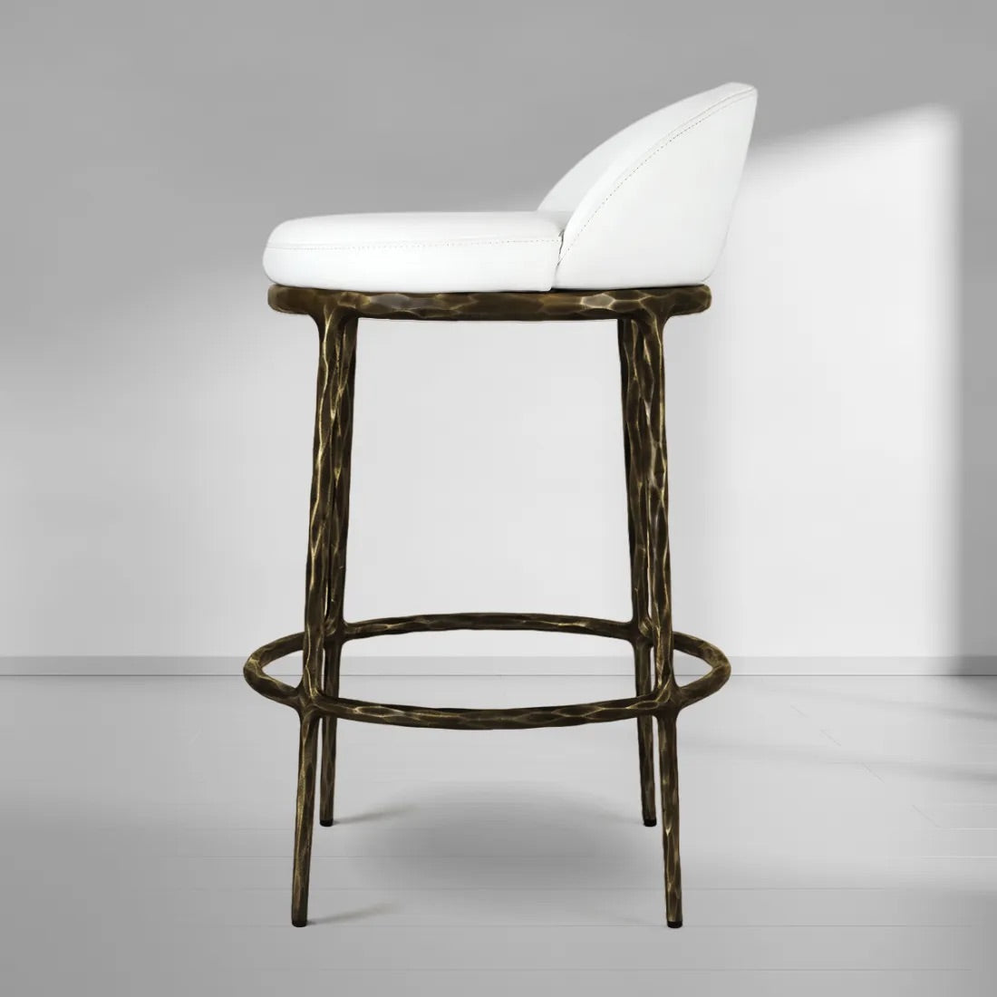 Thaddeus Bar Swivel Counter Stool-Vancei