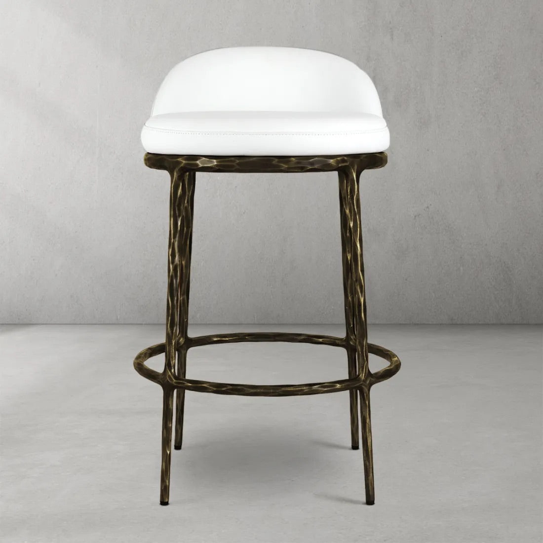 Thaddeus Bar Swivel Counter Stool-Vancei