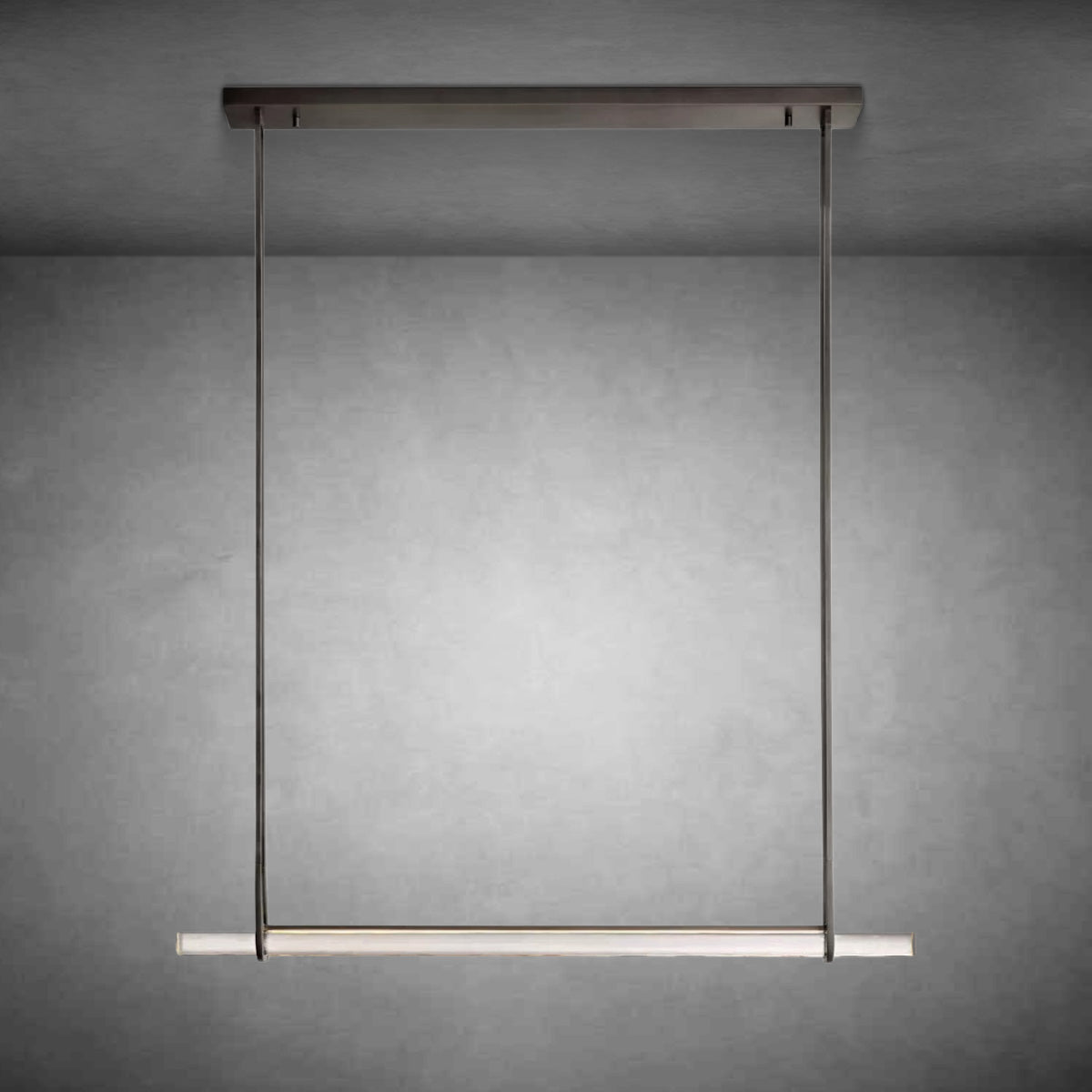 Auduban Crystal Single Bar Linear Chandelier-Vancei