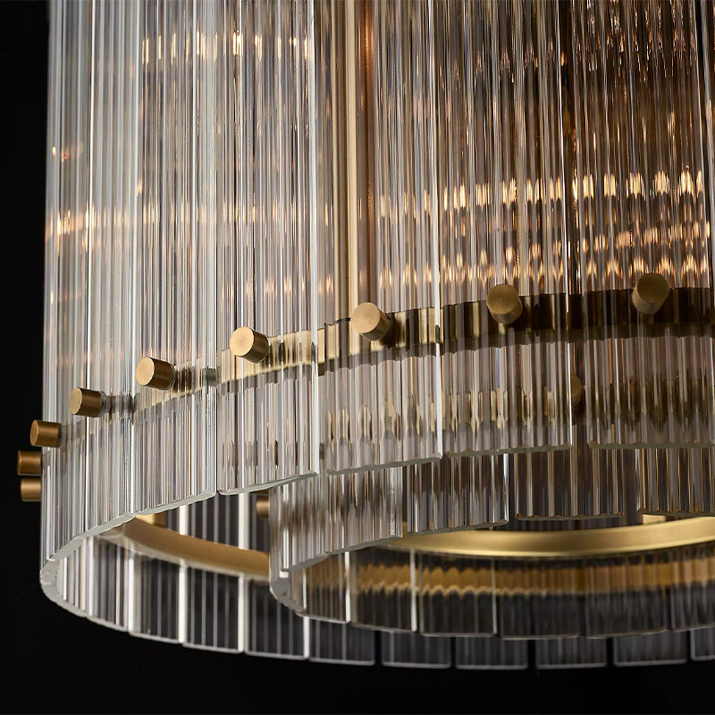 Amelia Round Chandelier 22"-Vancei