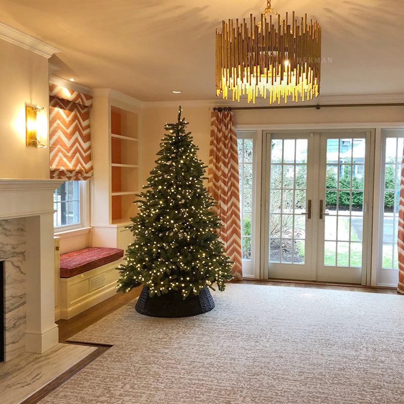 Althely Brass 3 Lights Pendant Chandelier