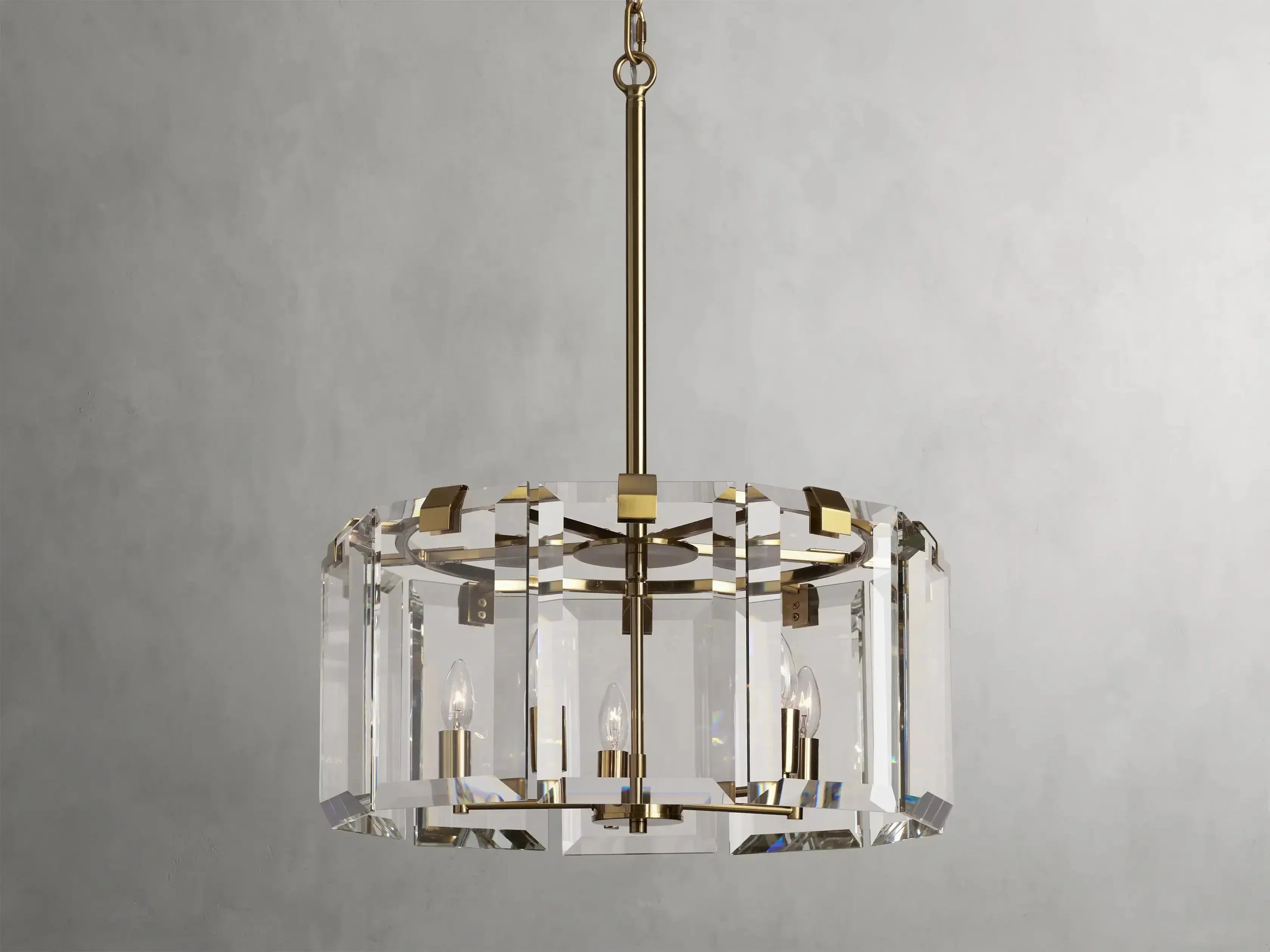 Crystal Prism Round Chandelier 5Light 7Light