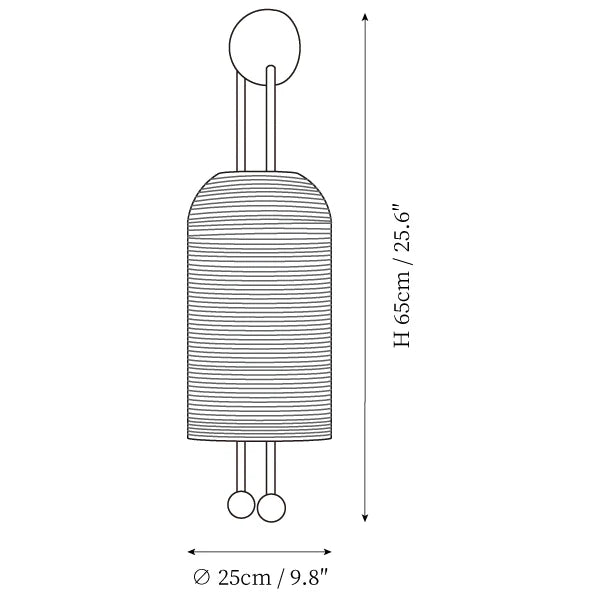 Lantern Glass Sconce