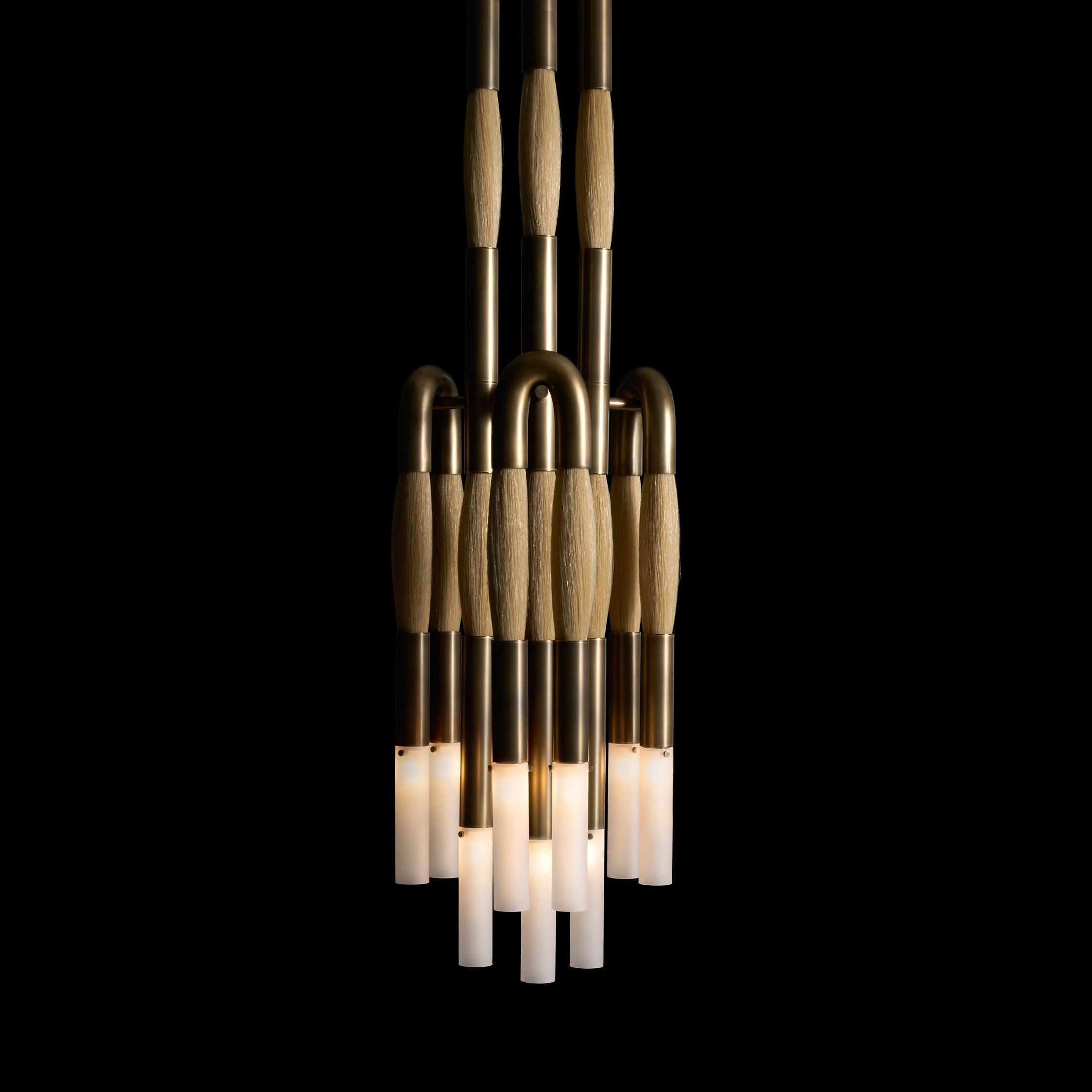 Antonia Horsehair Pendant 9-Light