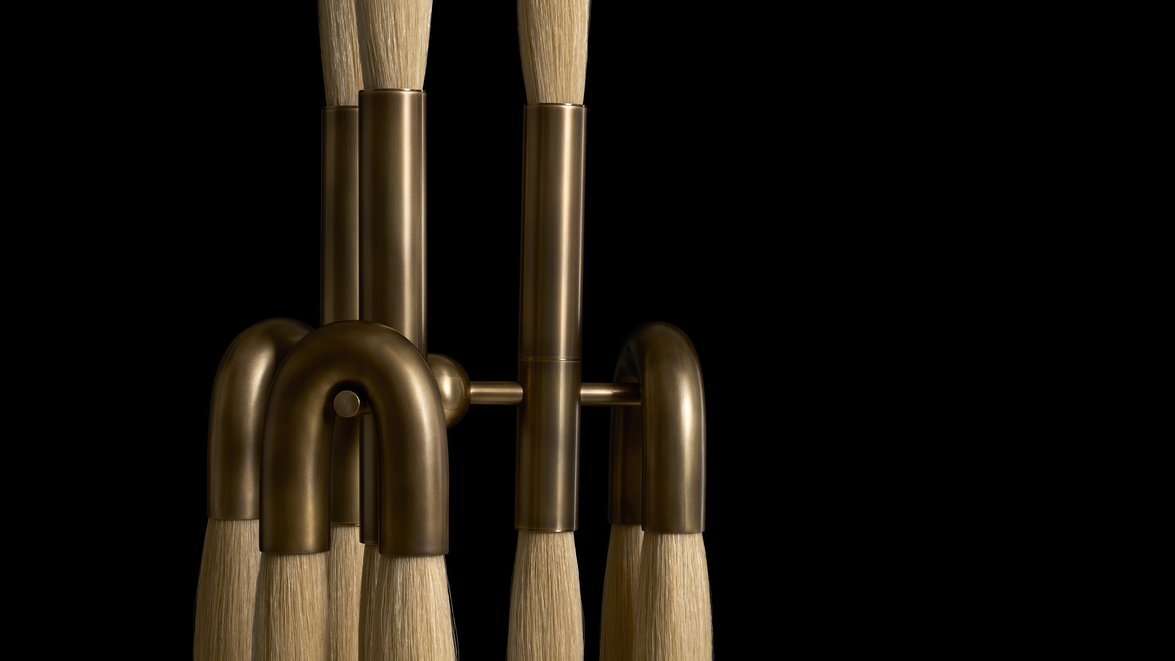 Antonia Horsehair Pendant 9-Light