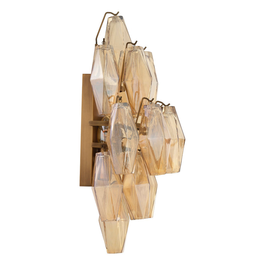 Chiaravalle Grand Drop Cascading Wall Sconce-Vancei