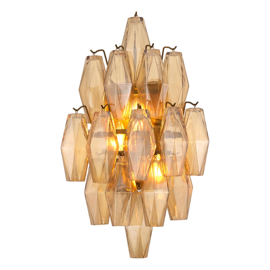 Chiaravalle Grand Drop Cascading Wall Sconce-Vancei
