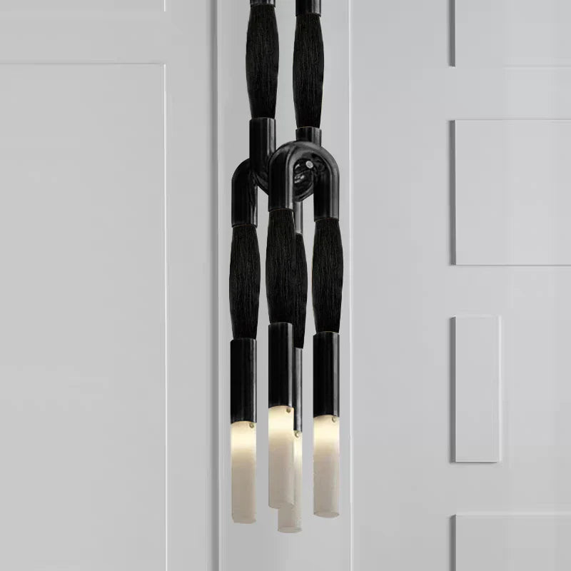 Antonia Horsehair Pendant 4-Light