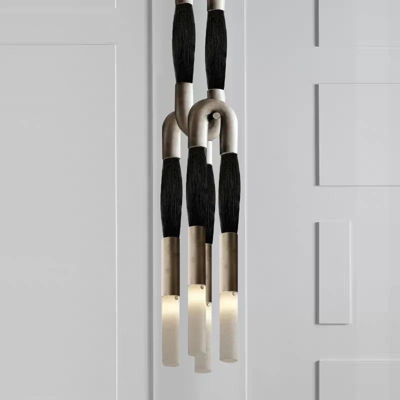 Antonia Horsehair Pendant 4-Light