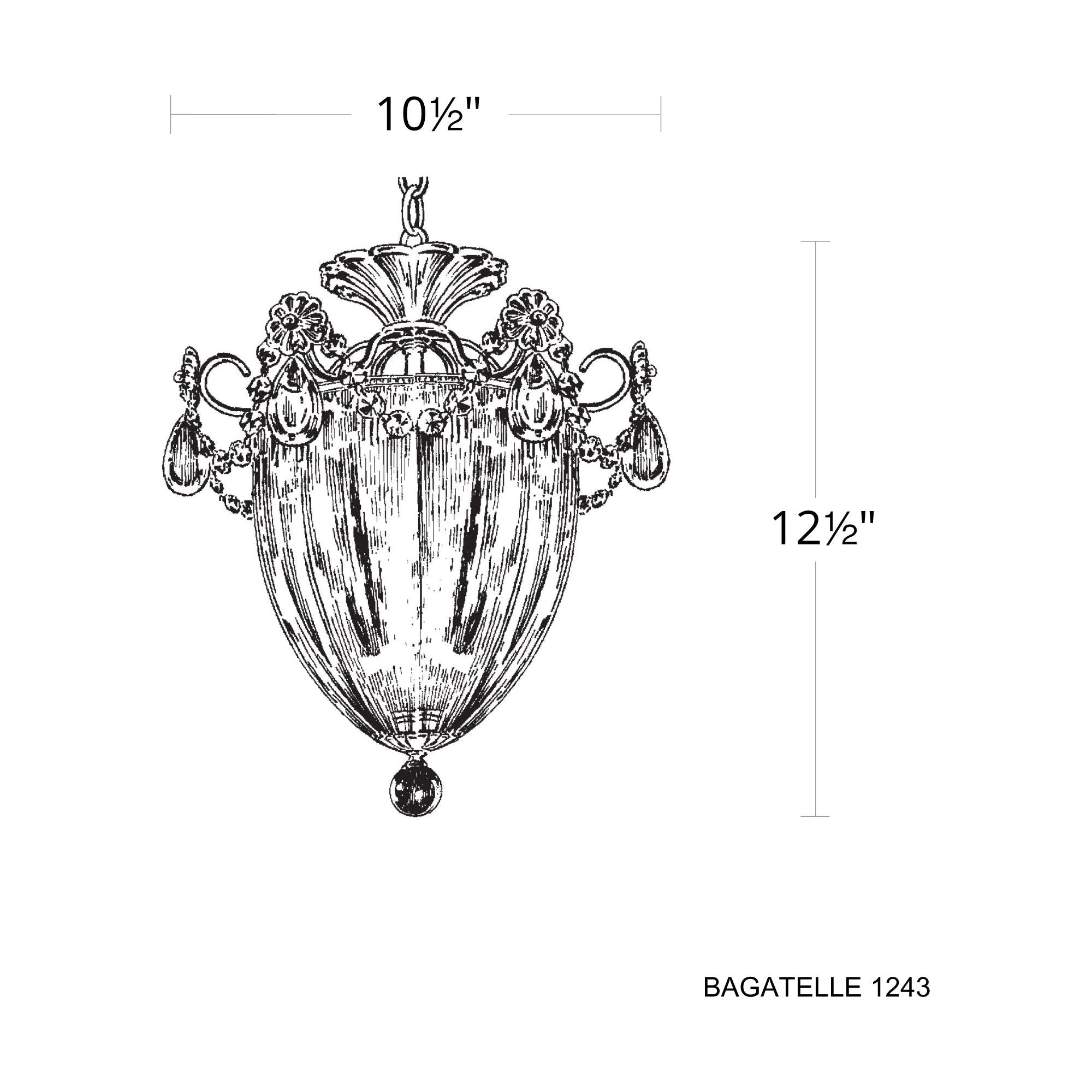 Bagatelle 3-Light Mini Pendant-Vancei