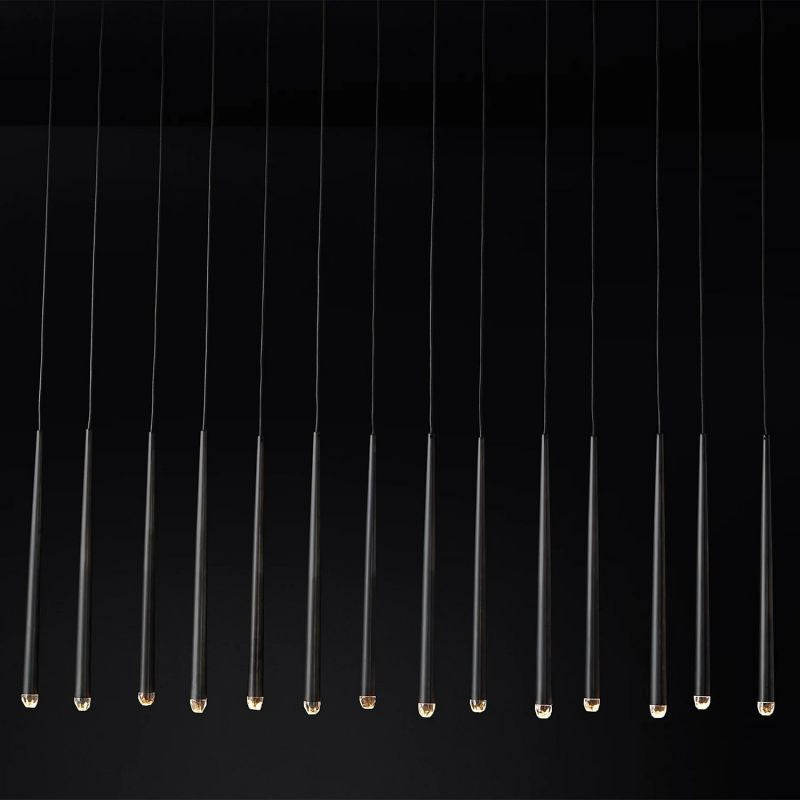 Charlotte Tubular Linear Chandlier 72"-Vancei