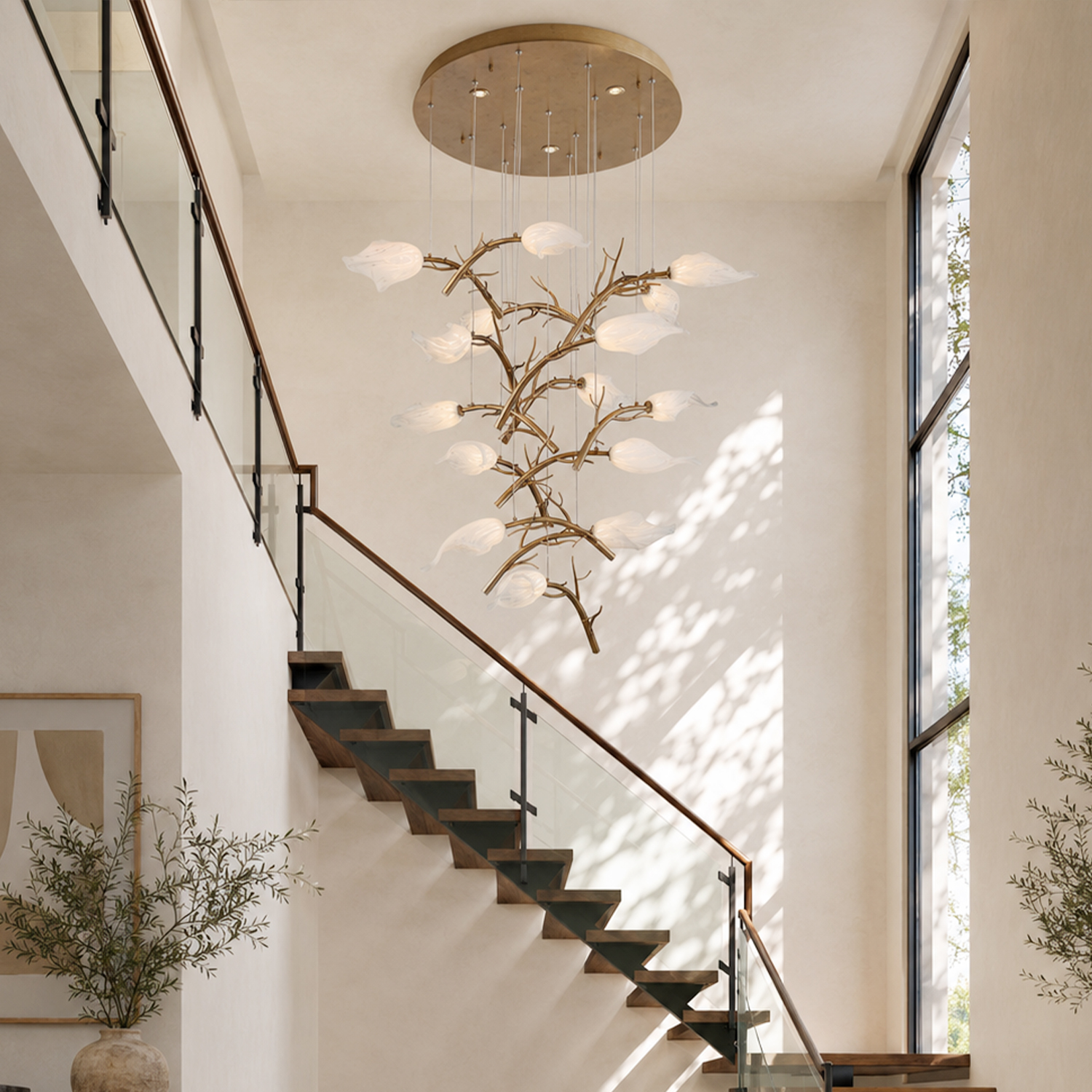 Matera Integrated LED Grand Chandelier 15-Light