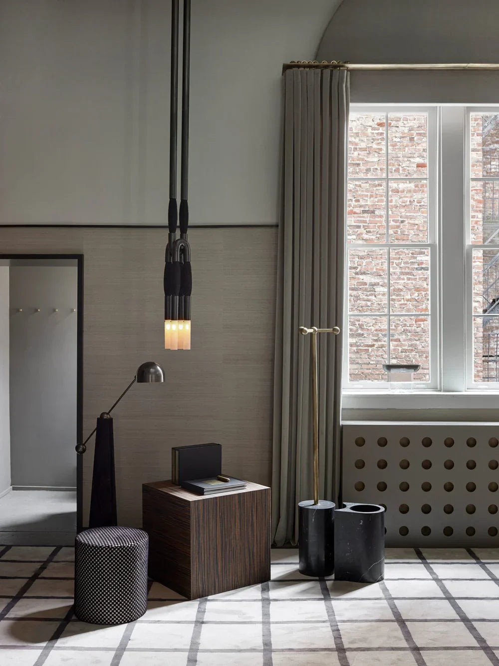 Antonia Horsehair Pendant 4-Light