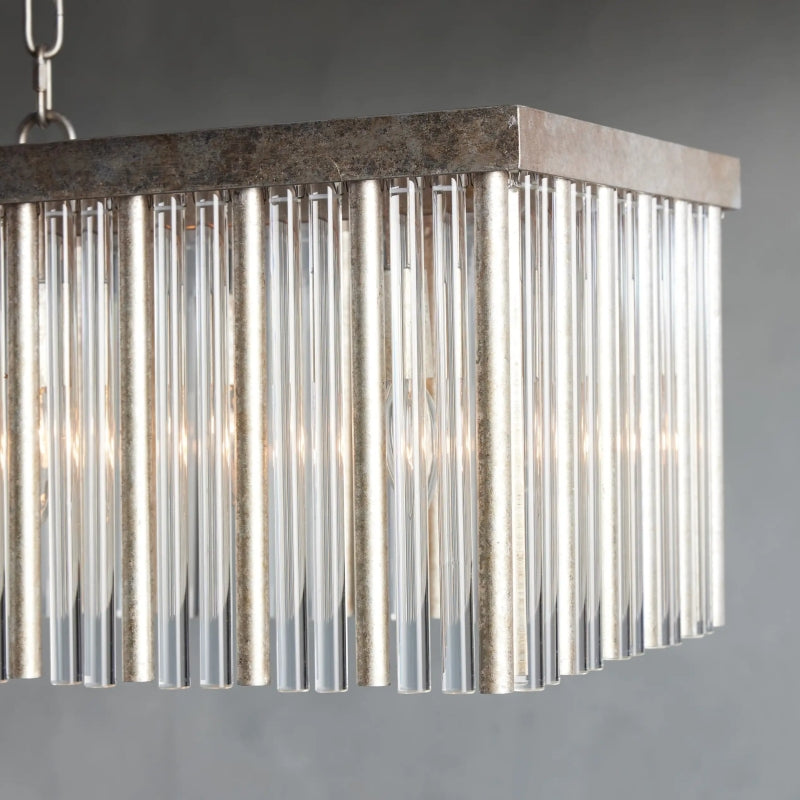 Andaluna Rectangular Chandelier 48"-Vancei