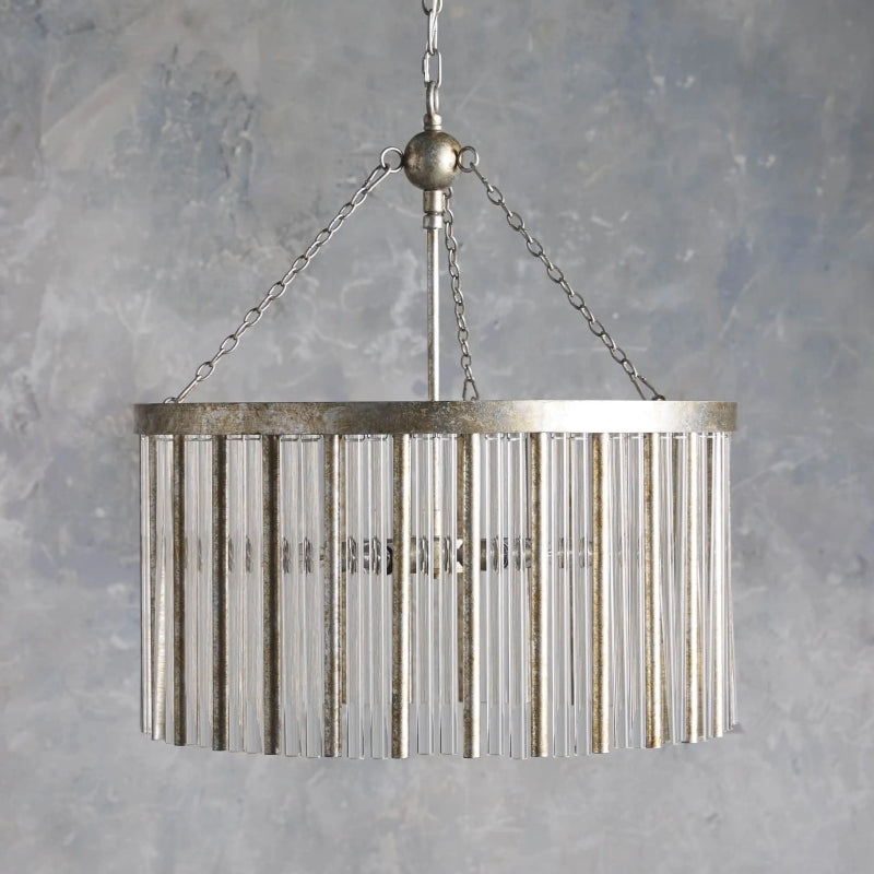 Andaluna 6 light Chandelier 24"-Vancei