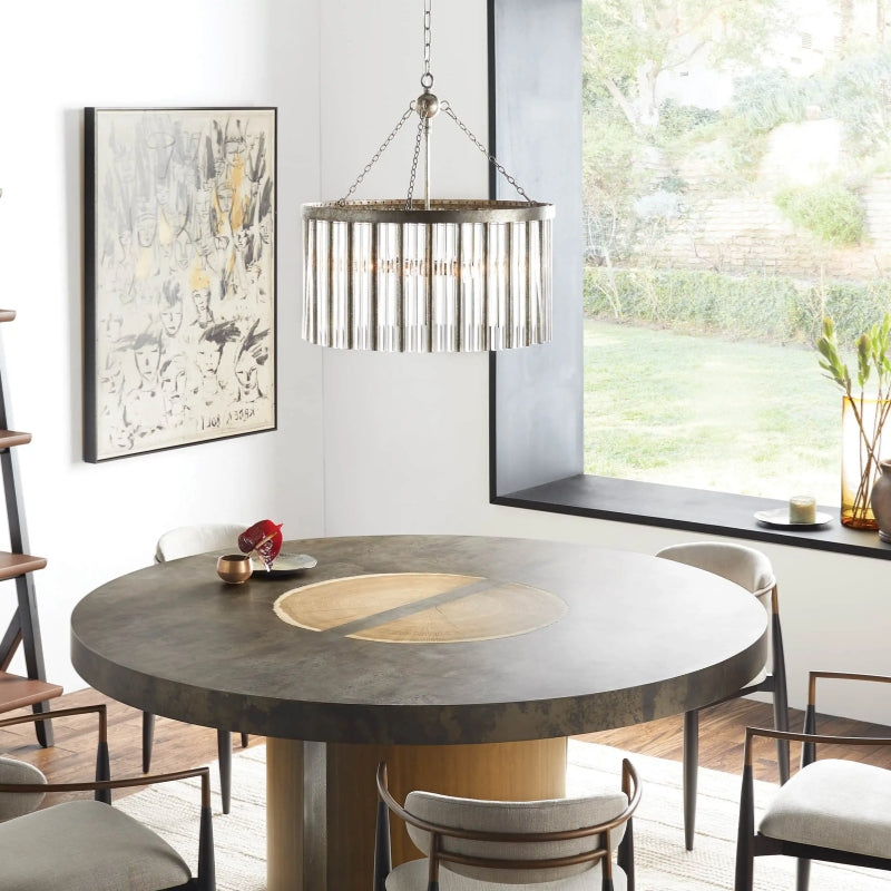 Andaluna 6 light Chandelier 24"-Vancei