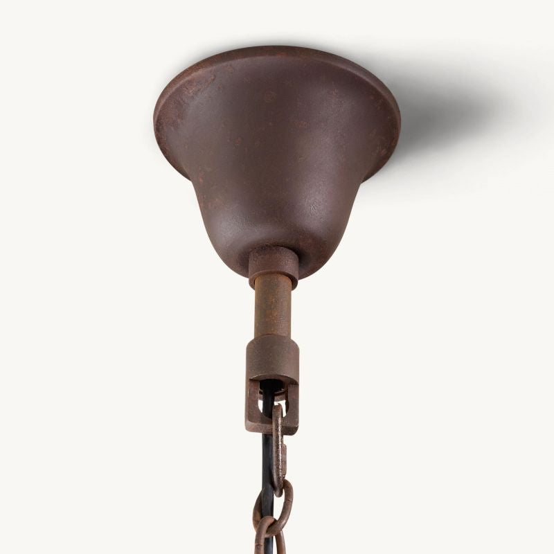 19TH C. Rococo Crystal Outdoor Chandelier-Vancei