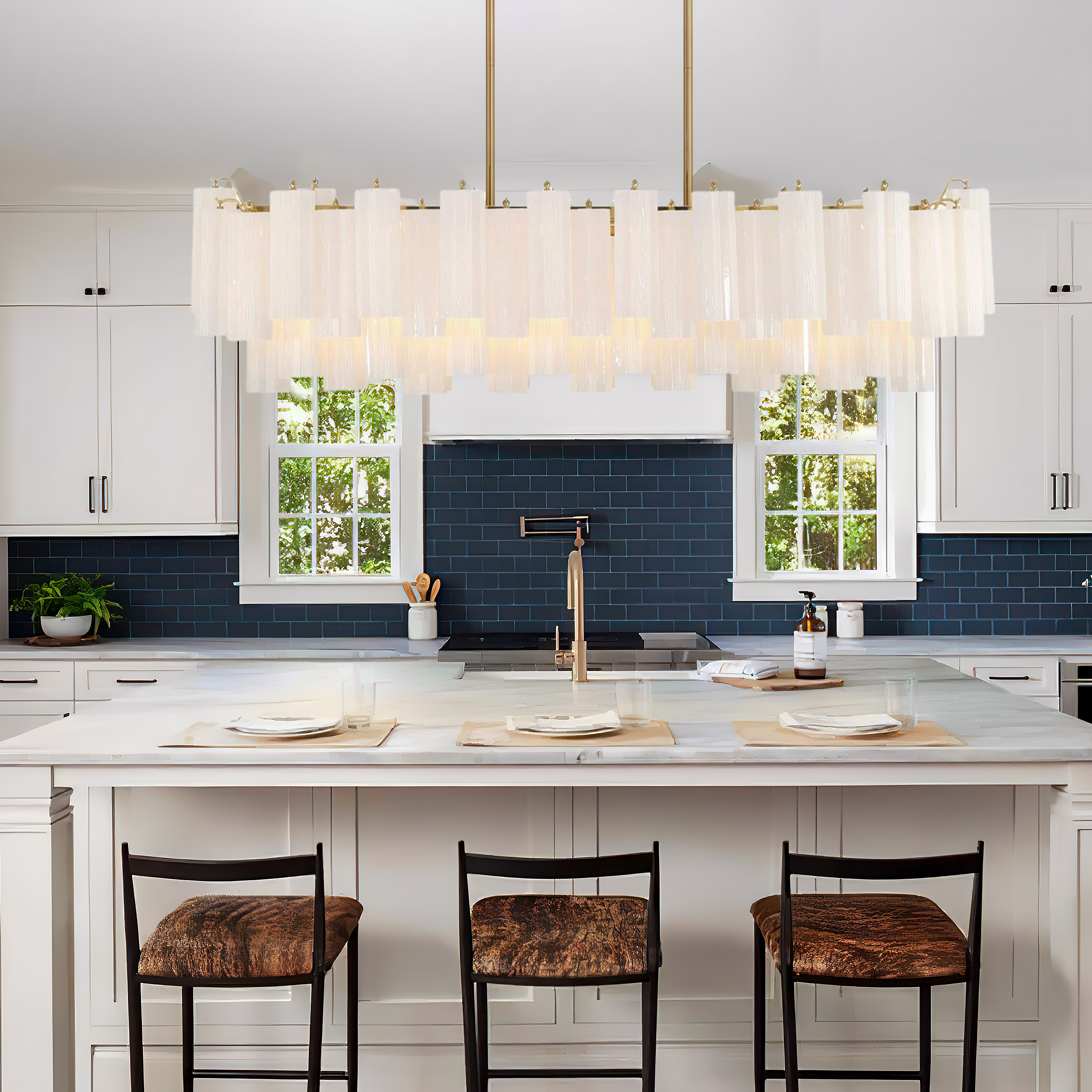 Addis Linear Chandelier 51''-Vancei