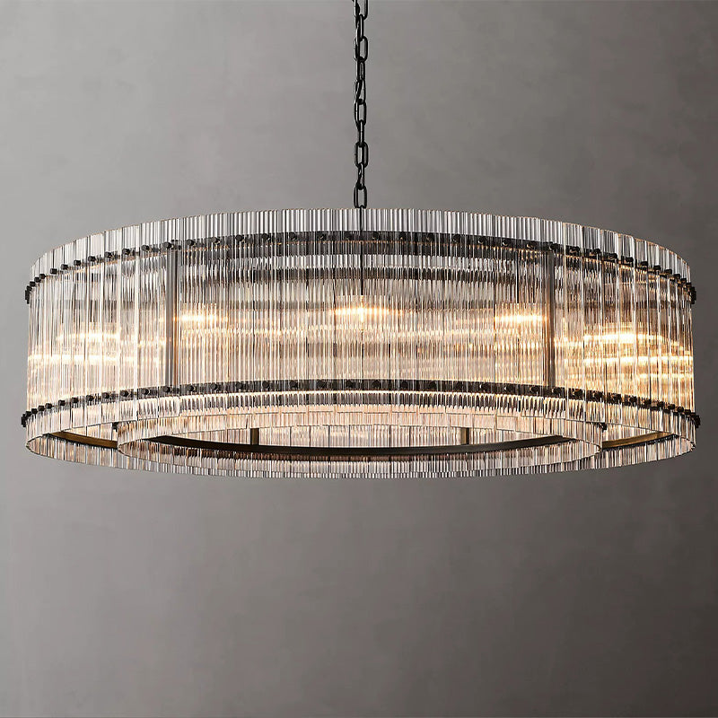 Amelia Round Chandelier 60"-Vancei