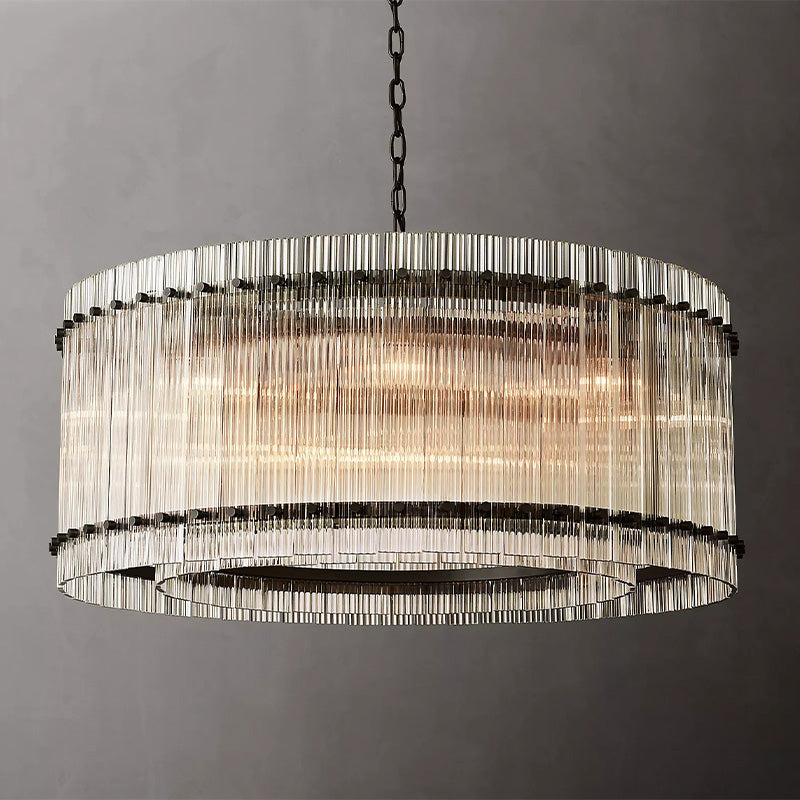 Amelia Round Chandelier 37"-Vancei