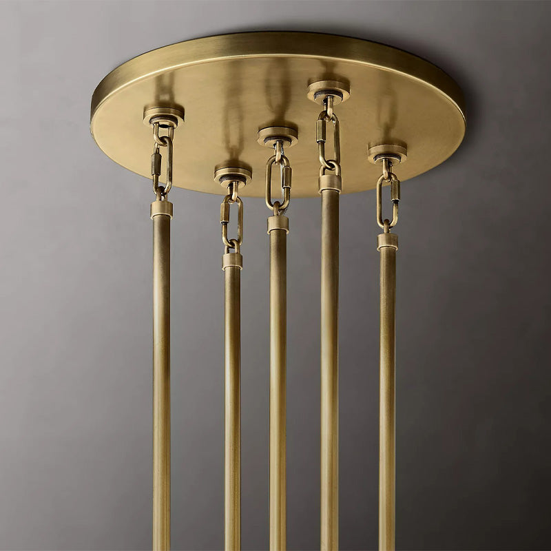 Mia Crystal Round Chandelier 60"-Vancei