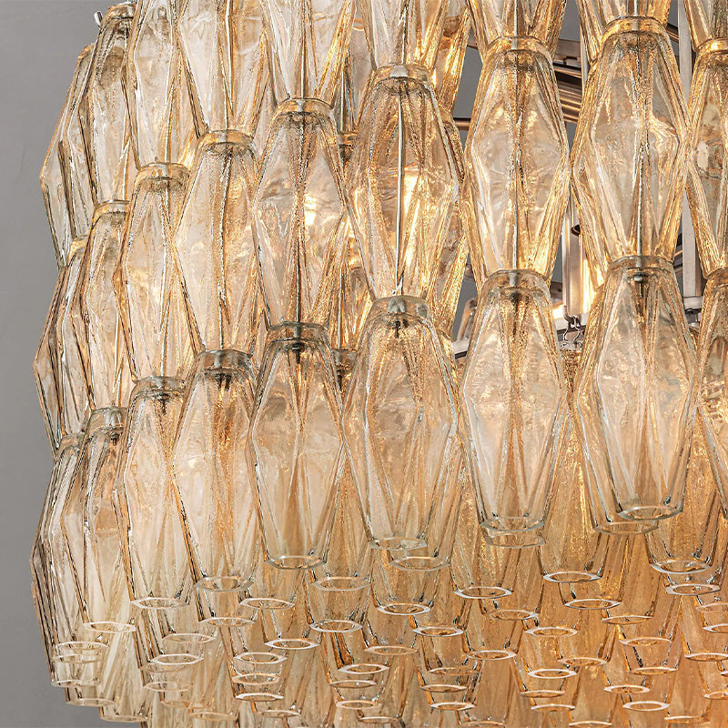 Evelyn Crystal Round Chandelier 47"-Vancei