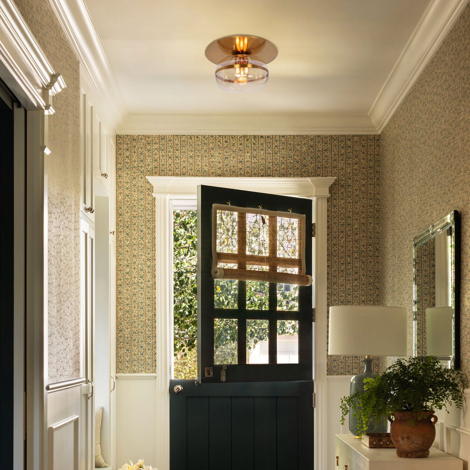 Norako Glass Flushmount