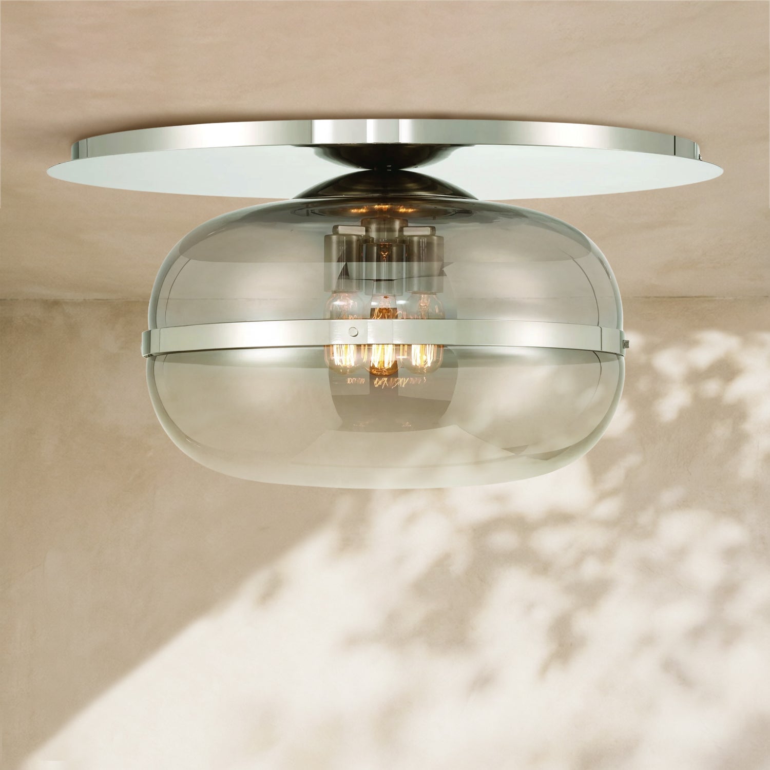 Norako Glass Flushmount