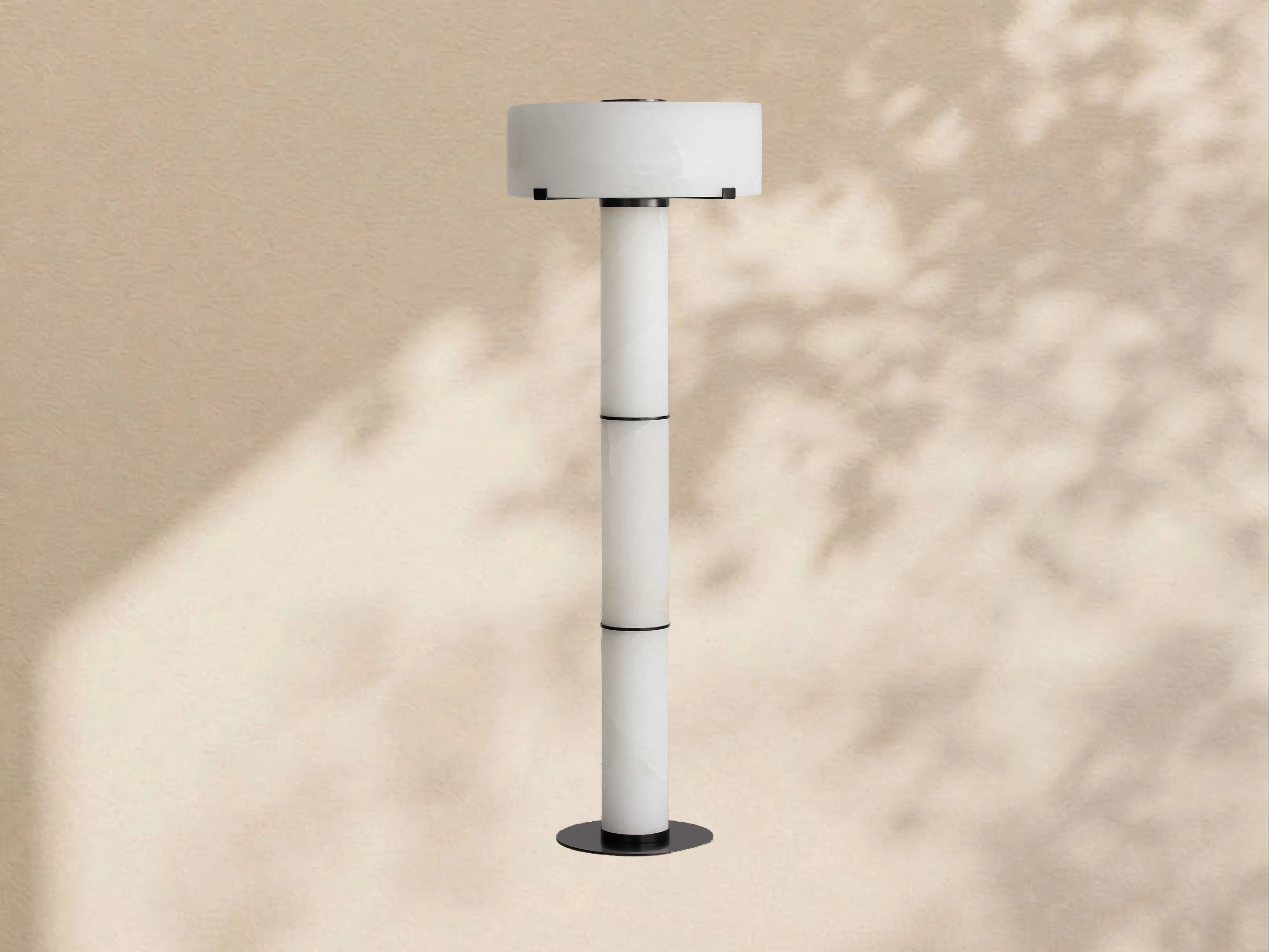 Calera Alabaster Stone Floor Lamp 64"H