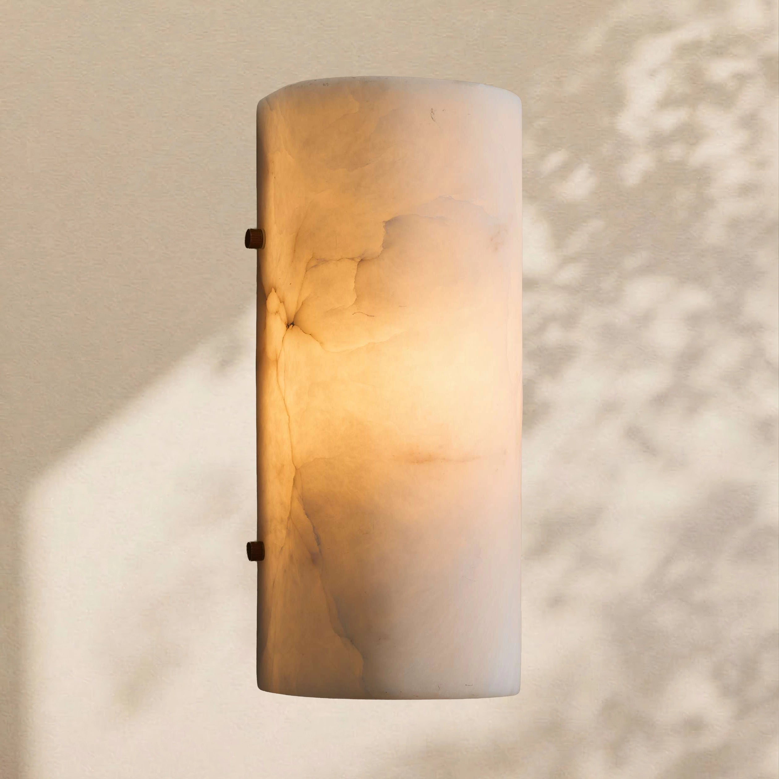 Calera Alabaster Stone Sconce 12" 18"H