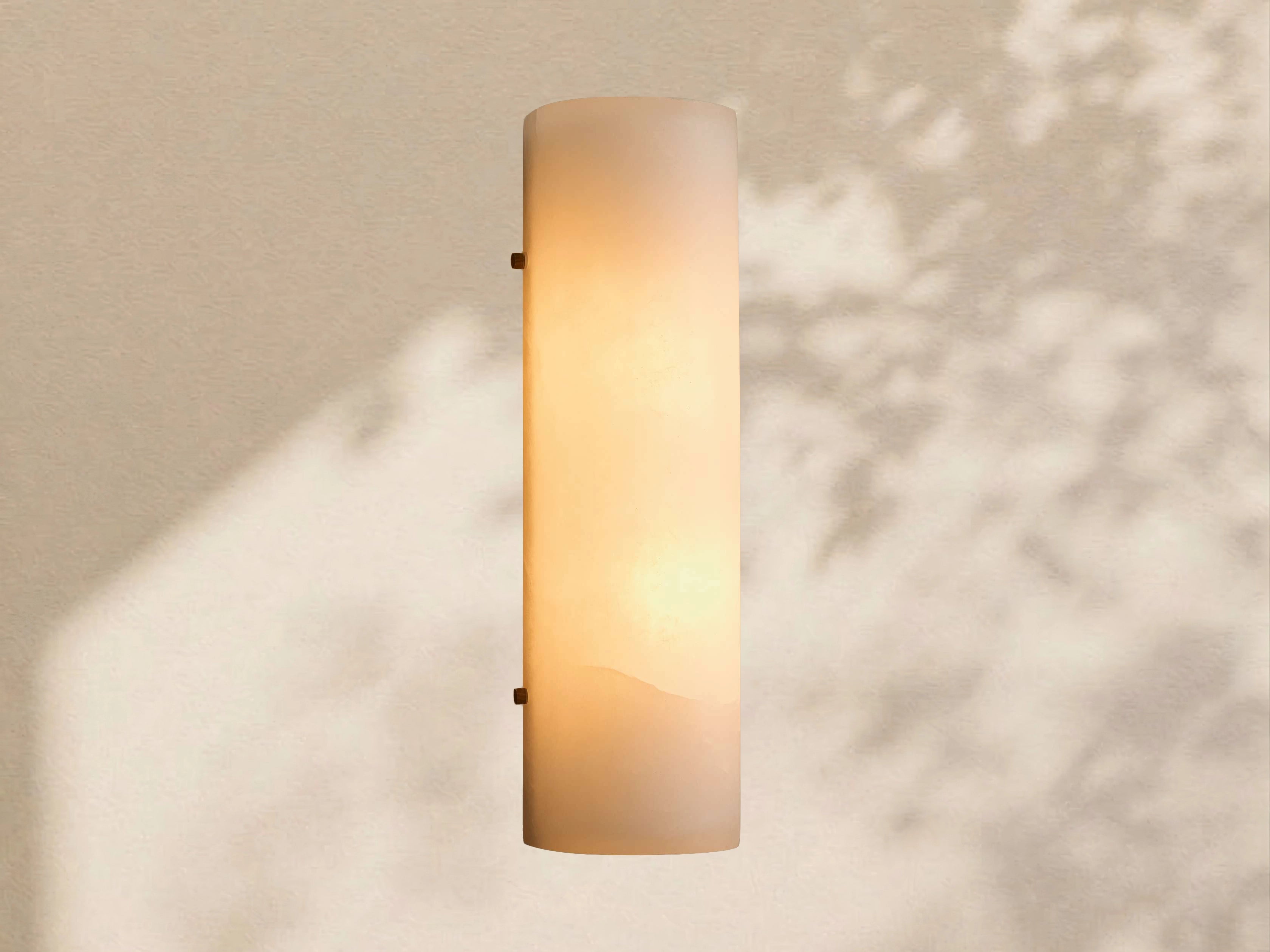 Calera Alabaster Stone Sconce 12" 18"H