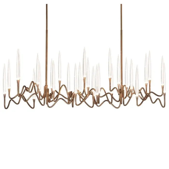 Pezzo Long Chandelier 40"W 59"W 78"W-Vancei