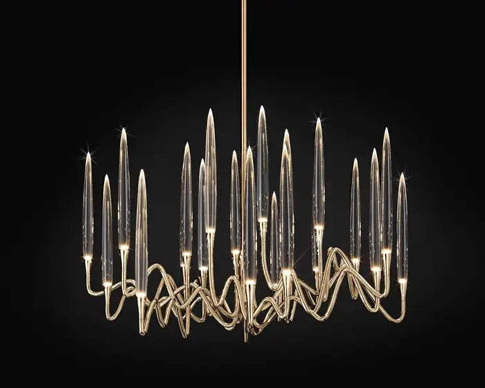 Pezzo Round Chandelier 23"W 33"W 47"W 55"W-Vancei