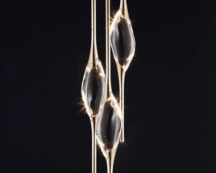 Pezzo Round Cluster Chandelier 7.9"W-Vancei