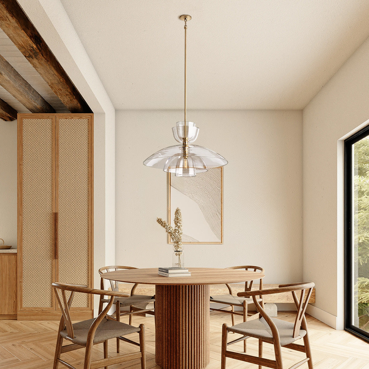 Blum Glass Cloche Grand Pendant-Vancei