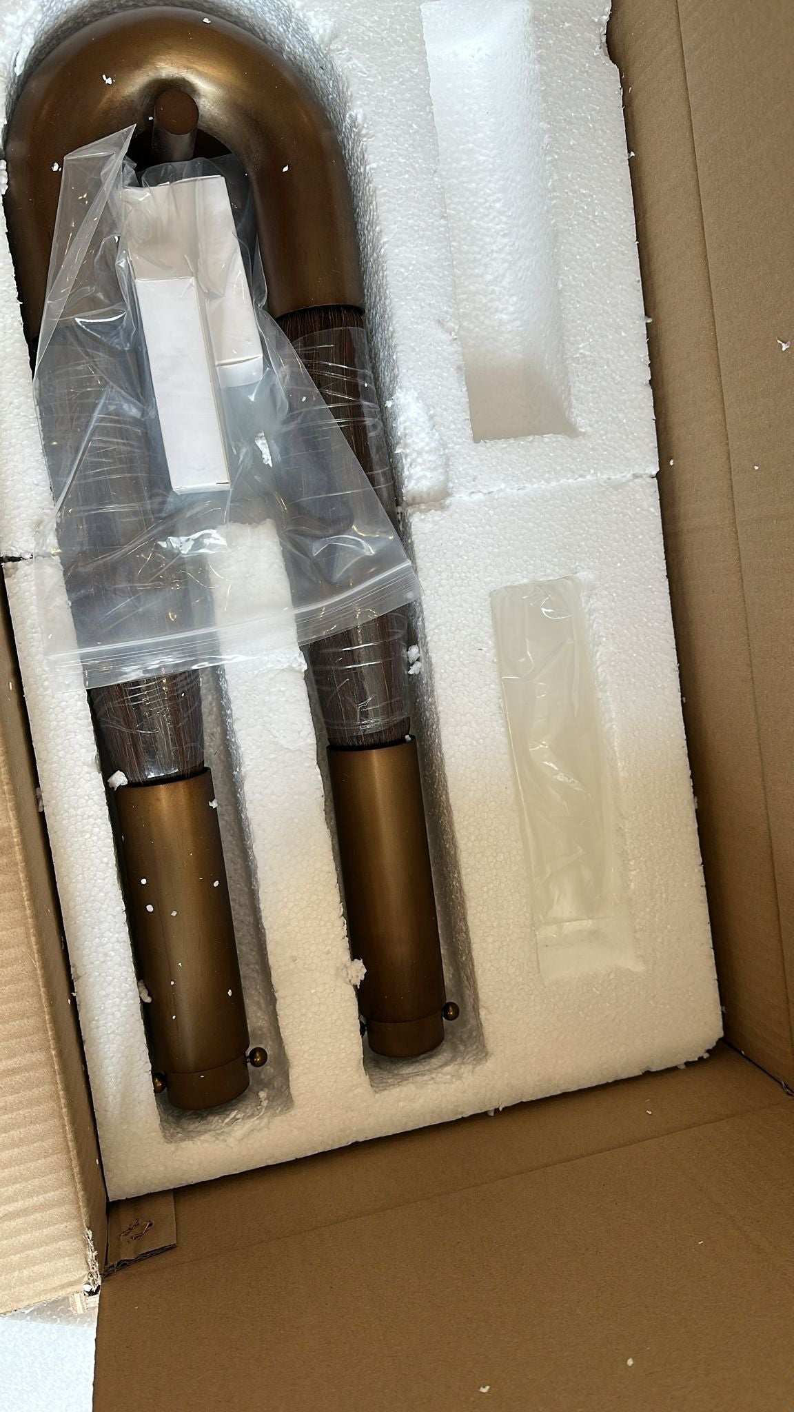 Antonia Horsehair Double Sconce