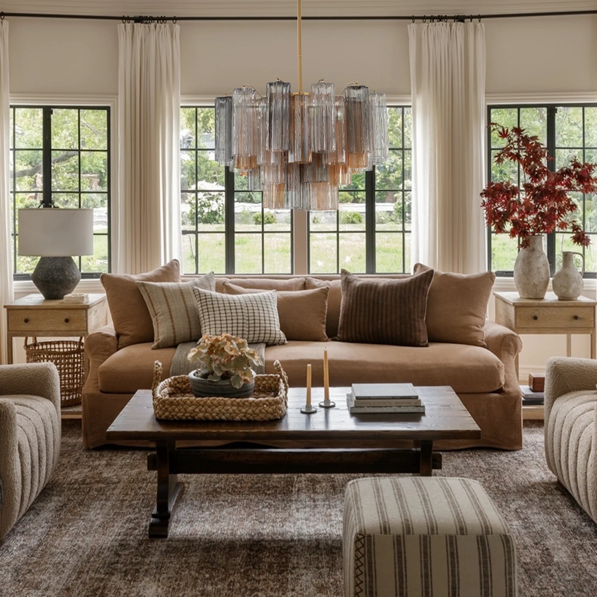 Addis Chandelier 17.8" 19.8" 22" 26.8" 32''D-Vancei