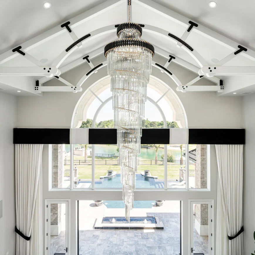 Cyrus Multiple Tier Crystal Chandelier-Vancei