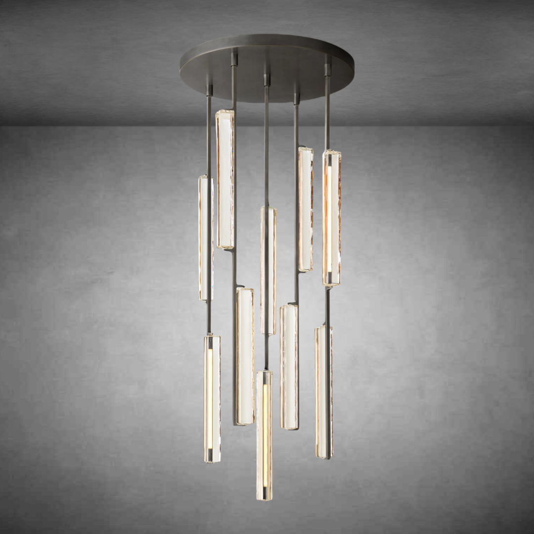 Auduban Crystal Round Chandelier-Vancei