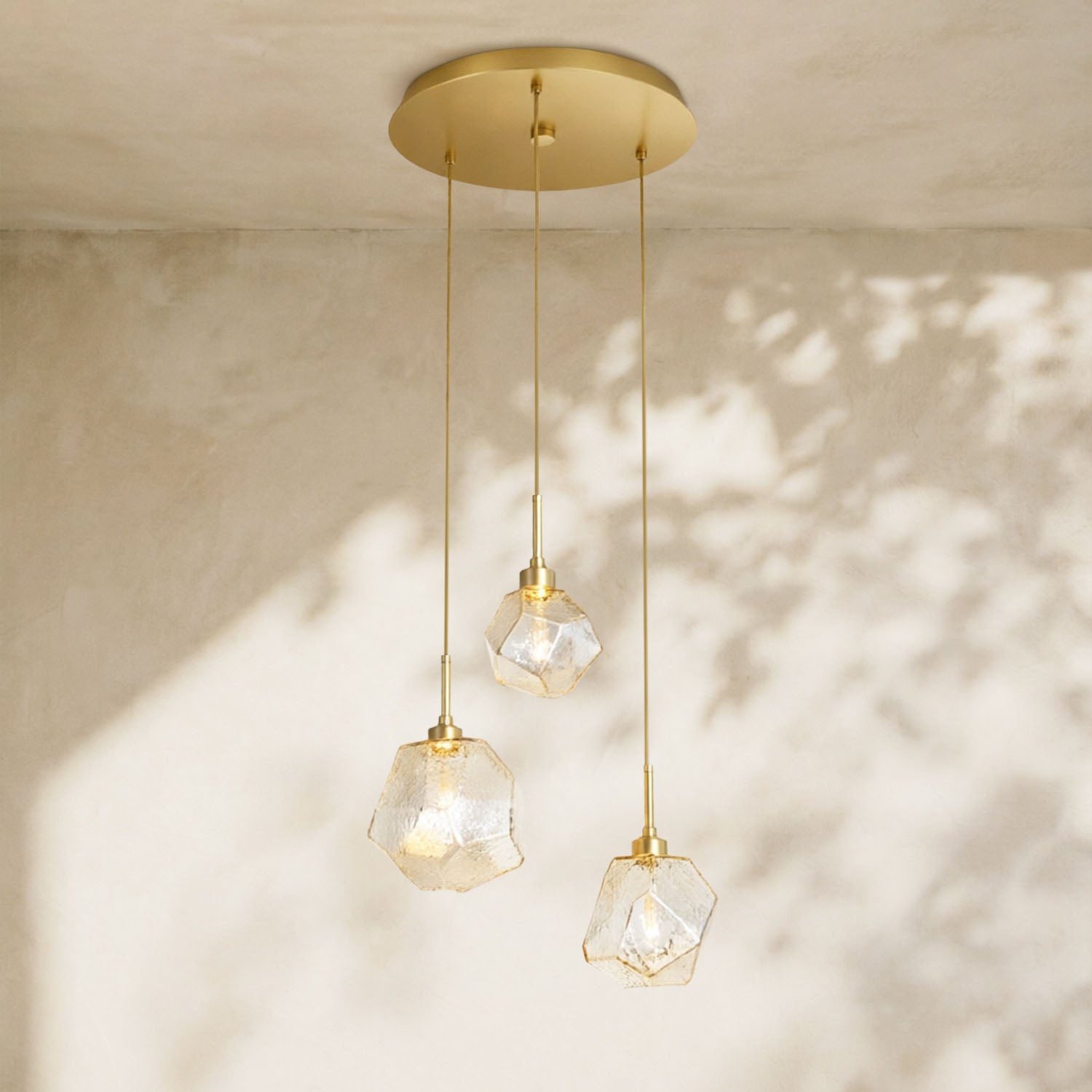 Art Twisted Round Chandelier